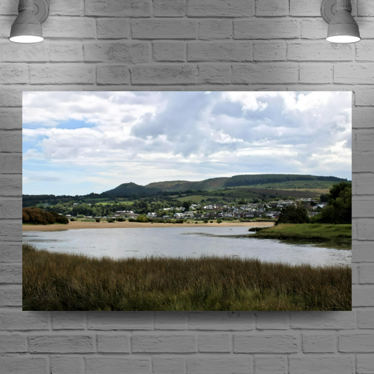 Canvas Art. Scottish Landscapes & Nature. Fisherman's Walk. Brodick. Isle of Arran. Scotland.