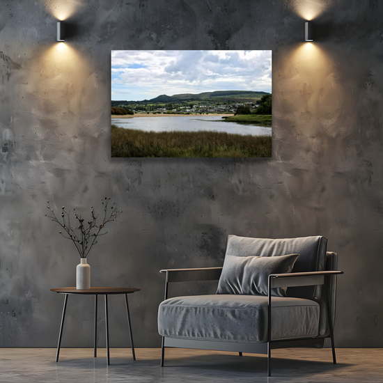 Canvas Art. Scottish Landscapes & Nature. Fisherman's Walk. Brodick. Isle of Arran. Scotland.