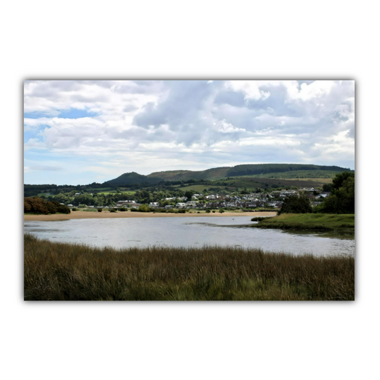 Canvas Art. Scottish Landscapes & Nature. Fisherman's Walk. Brodick. Isle of Arran. Scotland.