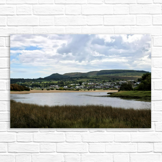 Canvas Art. Scottish Landscapes & Nature. Fisherman's Walk. Brodick. Isle of Arran. Scotland.
