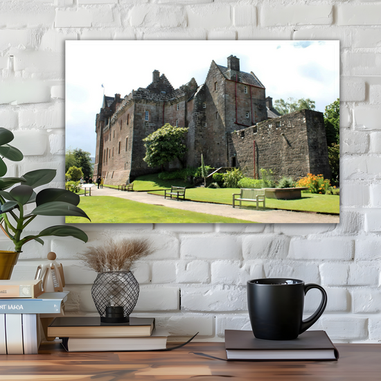 Canvas Art. Scottish Landscapes & Landmarks. Brodick Castle. Isle of Arran. Scotland.