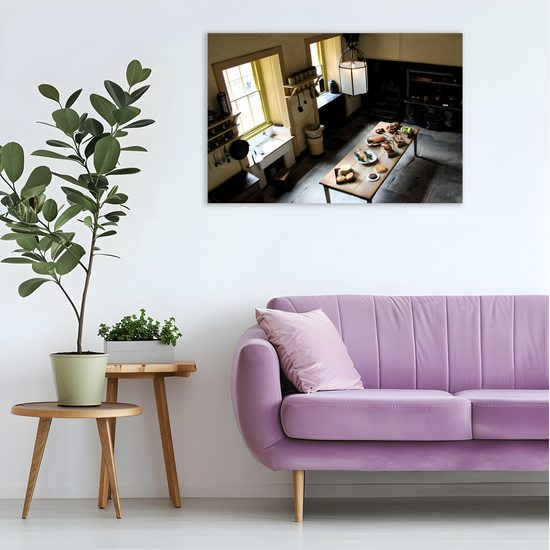 Canvas Art. Scottish Landscapes & Landmarks. Brodick Castle. Isle of Arran. Scotland.