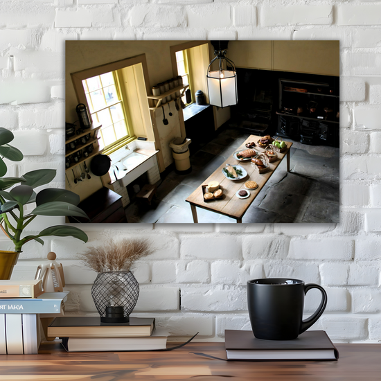 Canvas Art. Scottish Landscapes & Landmarks. Brodick Castle. Isle of Arran. Scotland.