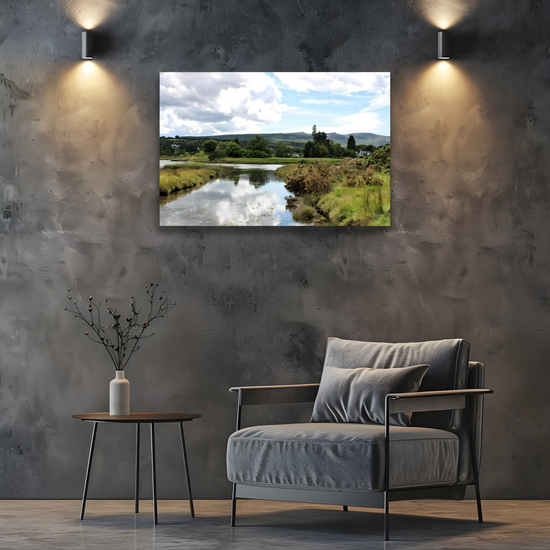 Canvas Art. Scottish Landscapes & Nature. Fisherman's Walk. Brodick. Isle of Arran. Scotland.