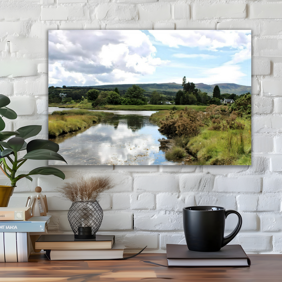 Canvas Art. Scottish Landscapes & Nature. Fisherman's Walk. Brodick. Isle of Arran. Scotland.