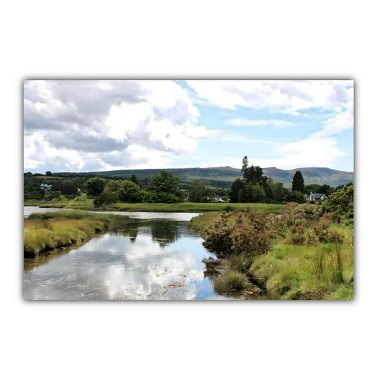 Canvas Art. Scottish Landscapes & Nature. Fisherman's Walk. Brodick. Isle of Arran. Scotland.