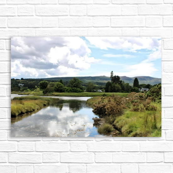 Canvas Art. Scottish Landscapes & Nature. Fisherman's Walk. Brodick. Isle of Arran. Scotland.