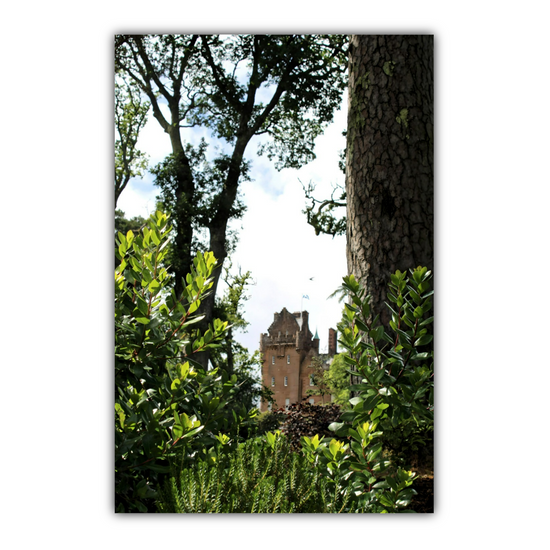 Canvas Art. Scottish Landscapes & Landmarks. Brodick Castle. Isle of Arran. Scotland.