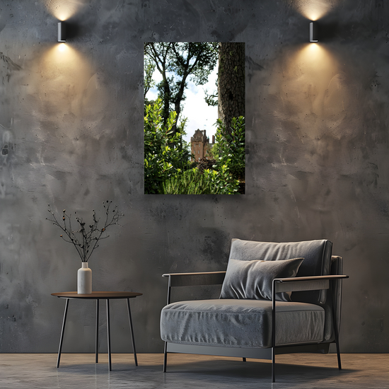 Canvas Art. Scottish Landscapes & Landmarks. Brodick Castle. Isle of Arran. Scotland.