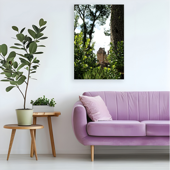 Canvas Art. Scottish Landscapes & Landmarks. Brodick Castle. Isle of Arran. Scotland.