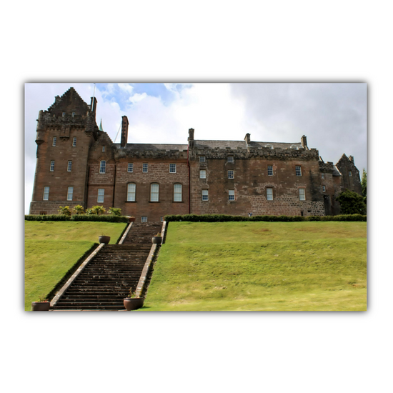 Canvas Art. Scottish Landscapes & Landmarks. Brodick Castle. Isle of Arran. Scotland.