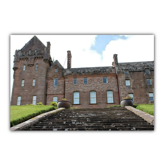 Canvas Art. Scottish Landscapes & Landmarks. Brodick Castle. Isle of Arran. Scotland.