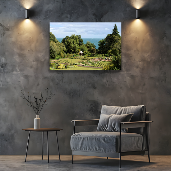 Canvas Art. Scottish Landscapes & Nature. Brodick Castle Gardens. Isle of Arran. Scotland.