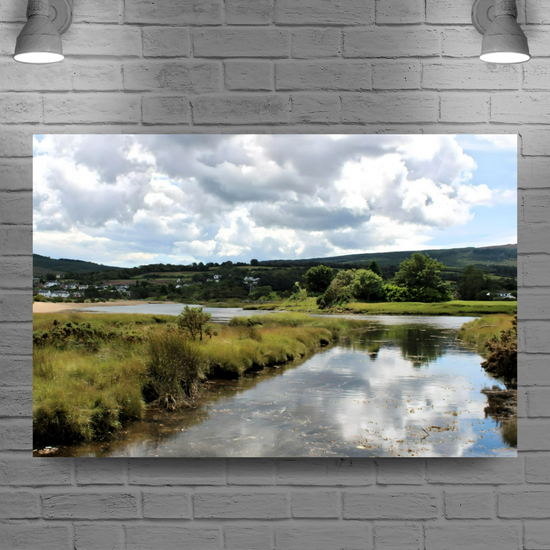 Canvas Art. Scottish Landscapes & Nature. Fisherman's Walk. Isle of Arran. Scotland.
