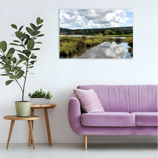 Canvas Art. Scottish Landscapes & Nature. Fisherman's Walk. Isle of Arran. Scotland.