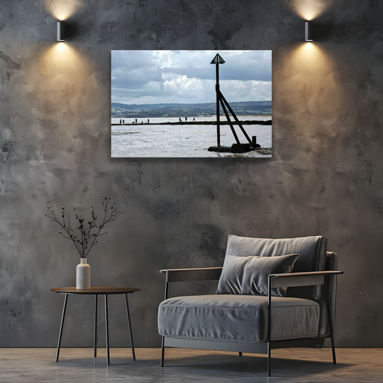 Canvas Art. English Landscapes & Seascapes. Exmouth. Devon. England.