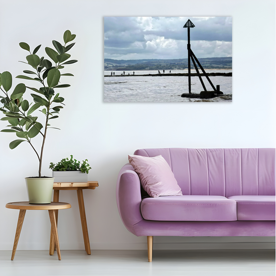 Canvas Art. English Landscapes & Seascapes. Exmouth. Devon. England.