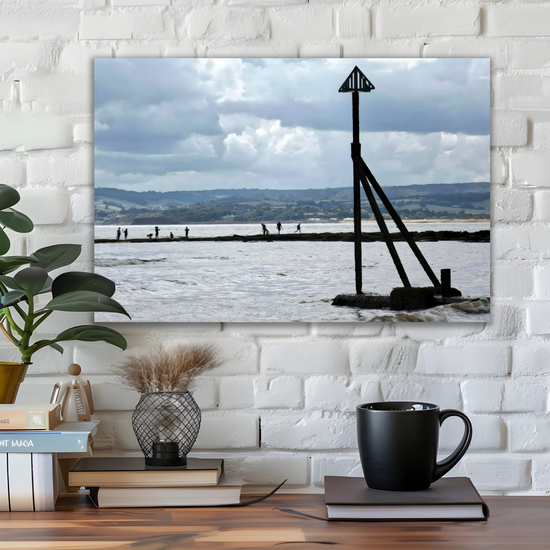 Canvas Art. English Landscapes & Seascapes. Exmouth. Devon. England.