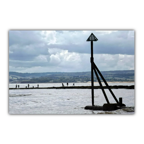 Canvas Art. English Landscapes & Seascapes. Exmouth. Devon. England.