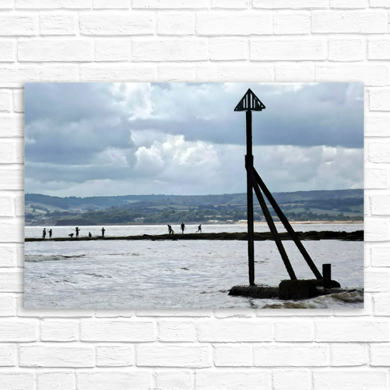 Canvas Art. English Landscapes & Seascapes. Exmouth. Devon. England.