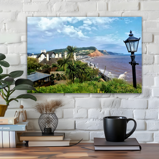 Canvas Art. English Landscapes & Seascapes. Sidmouth. Devon. England.