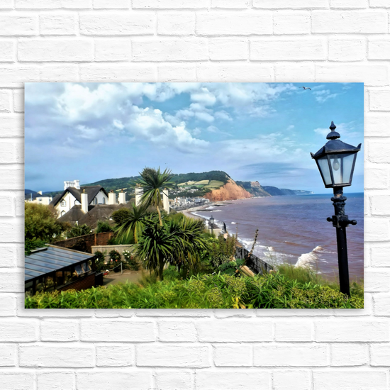 Canvas Art. English Landscapes & Seascapes. Sidmouth. Devon. England.