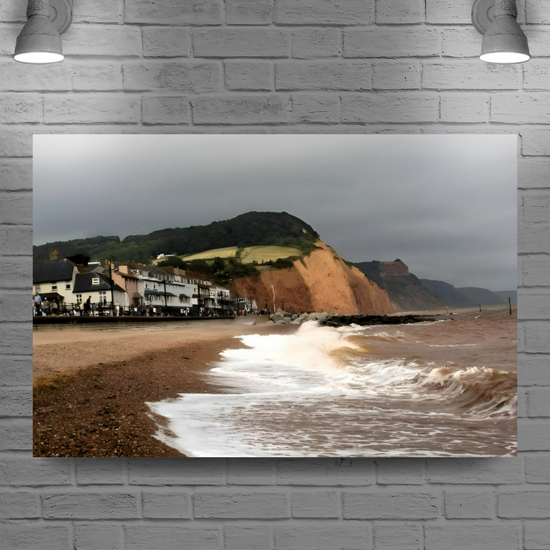 Canvas Art. English Landscapes & Seascapes. Sidmouth. Devon. England.