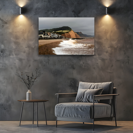 Canvas Art. English Landscapes & Seascapes. Sidmouth. Devon. England.