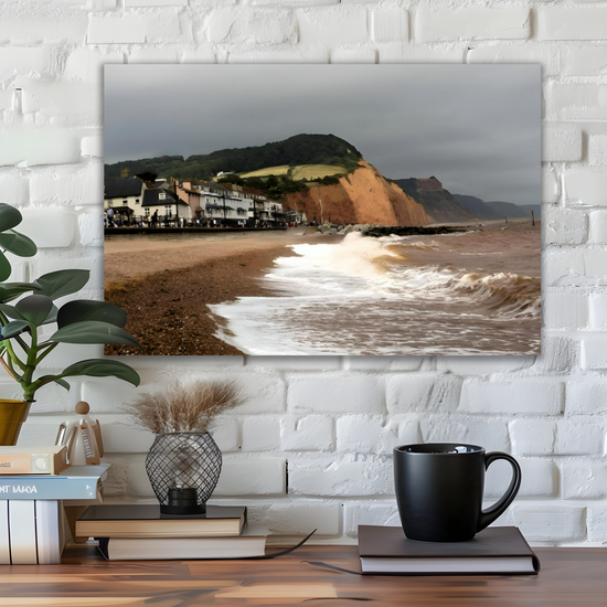Canvas Art. English Landscapes & Seascapes. Sidmouth. Devon. England.