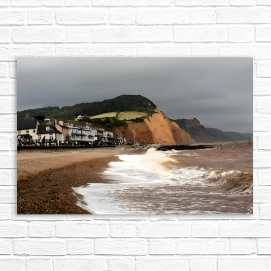 Canvas Art. English Landscapes & Seascapes. Sidmouth. Devon. England.