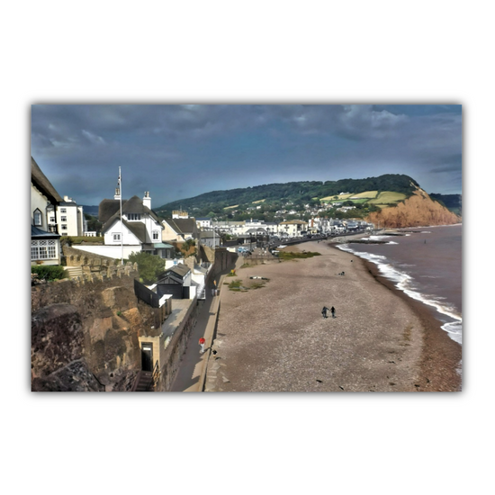 Canvas Art. English Landscapes & Seascapes. Sidmouth. Devon. England.