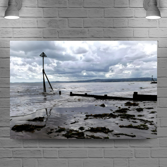 Canvas Art. English Landscapes & Seascapes. Exmouth. Devon. England.