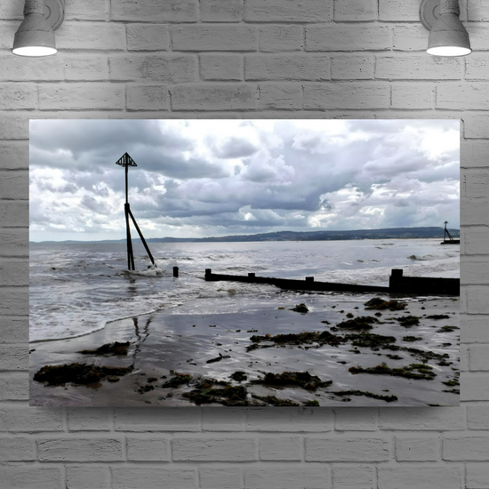 Canvas Art. English Landscapes & Seascapes. Exmouth. Devon. England.