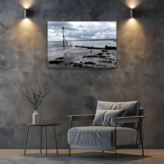 Canvas Art. English Landscapes & Seascapes. Exmouth. Devon. England.