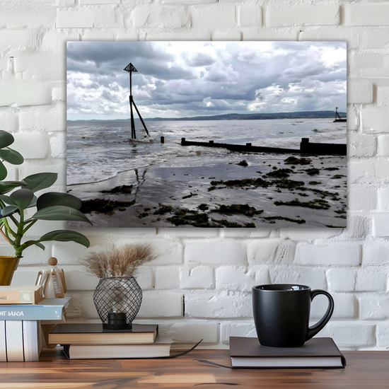 Canvas Art. English Landscapes & Seascapes. Exmouth. Devon. England.