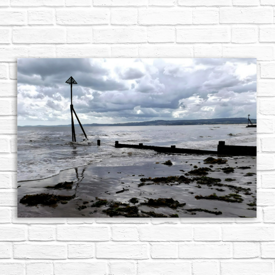 Canvas Art. English Landscapes & Seascapes. Exmouth. Devon. England.