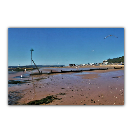 Canvas Art. English Landscapes & Seascapes. Exmouth. Devon. England.