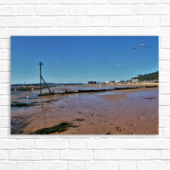Canvas Art. English Landscapes & Seascapes. Exmouth. Devon. England.