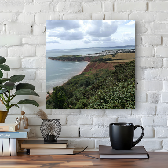 Canvas Art. English Landscapes & Seascapes. South - West Coastal Path. Devon. England.