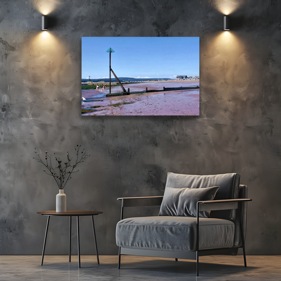 Canvas Art. English Landscapes & Seascapes. Exmouth. Devon. England.