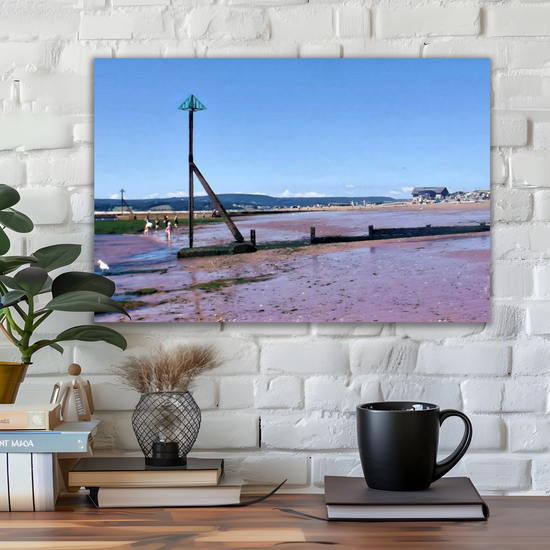 Canvas Art. English Landscapes & Seascapes. Exmouth. Devon. England.