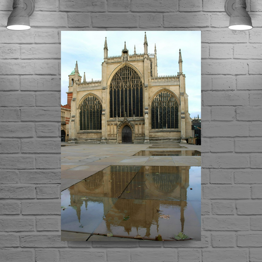 Canvas Art. English Landscapes & Landmarks. Hull Minster. East Riding of Yorkshire. England.