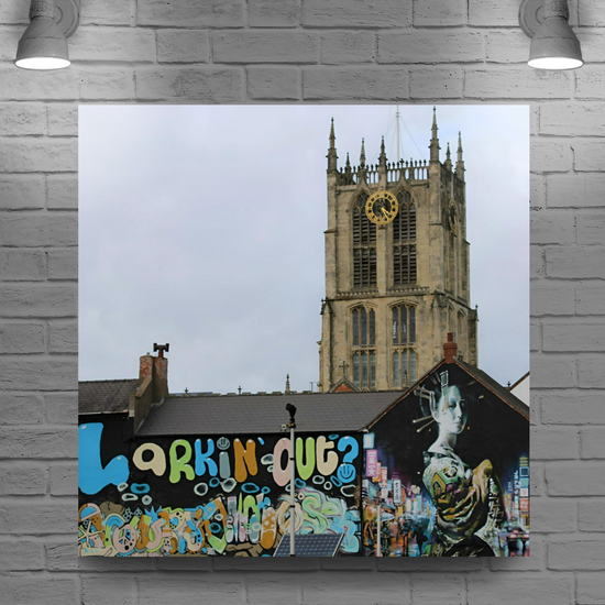 Canvas Art. English Landscapes & Landmarks. Hull Minster. East Riding of Yorkshire. England.