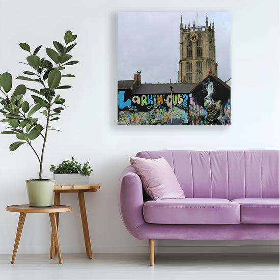 Canvas Art. English Landscapes & Landmarks. Hull Minster. East Riding of Yorkshire. England.