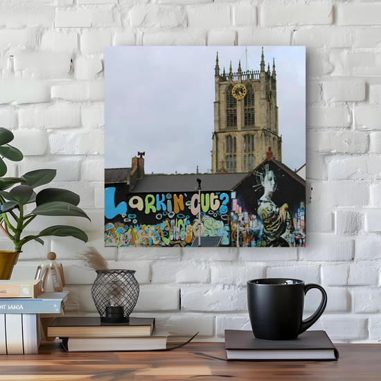 Canvas Art. English Landscapes & Landmarks. Hull Minster. East Riding of Yorkshire. England.