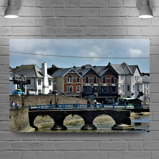 Canvas Art. English Landscapes & Riverscapes. Bude. Cornwall. England.