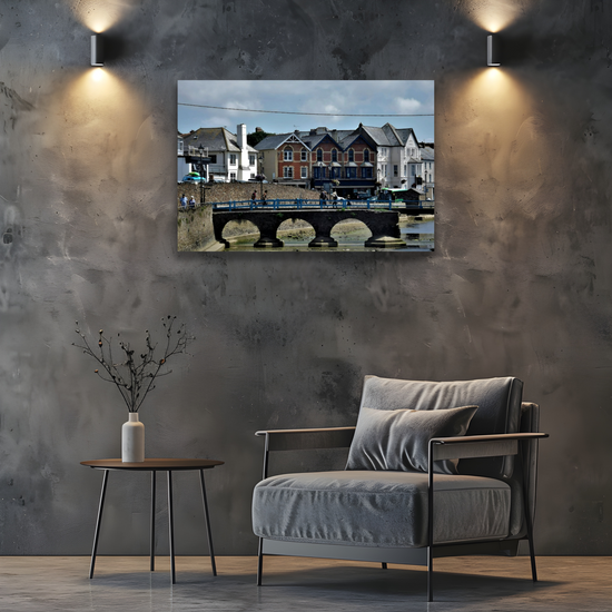 Canvas Art. English Landscapes & Riverscapes. Bude. Cornwall. England.