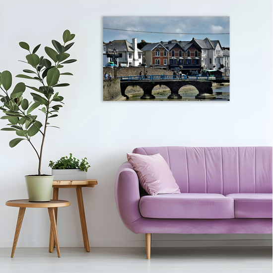 Canvas Art. English Landscapes & Riverscapes. Bude. Cornwall. England.