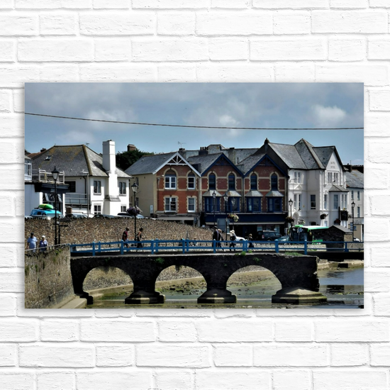Canvas Art. English Landscapes & Riverscapes. Bude. Cornwall. England.