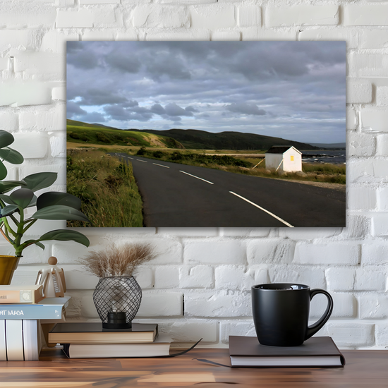 Canvas Art. Scottish Landscapes & Seascapes. Pirnmill & Imachar. Isle of Arran. Scotland.